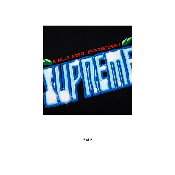 Supreme Ultra Fresh logo-print T-shirt - Picture 3 of 5